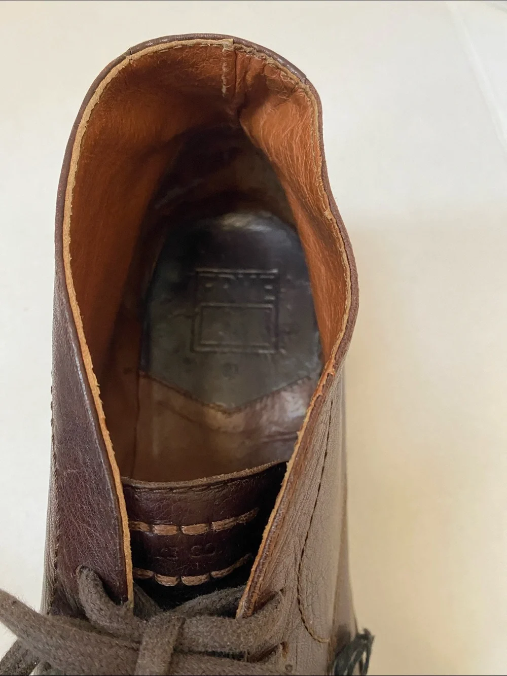 Frye Men's Paul Brown Leather Chukka Boots Size 10 1/2 D Gorpcore Casual Preppy